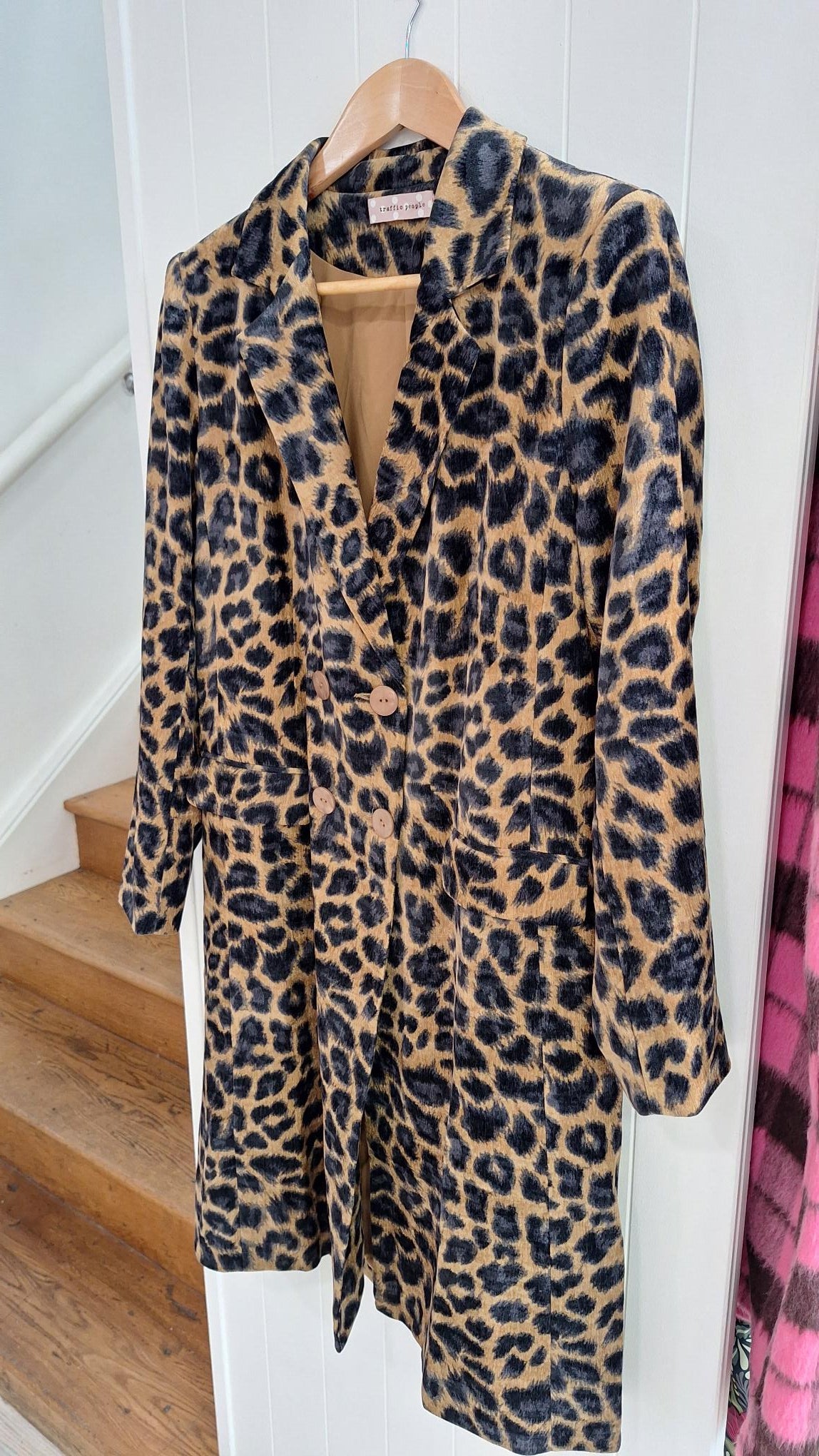 Anarchy Coat in Leopard