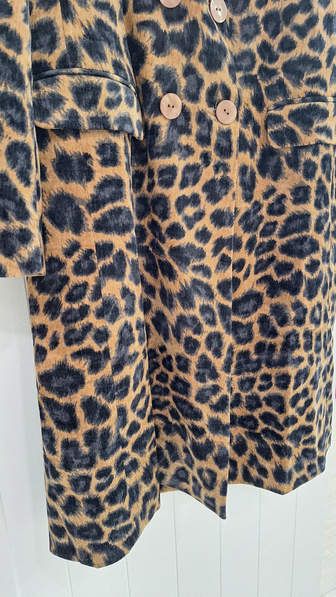 Anarchy Coat in Leopard