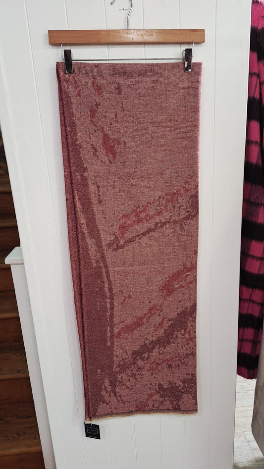 Everyday Winter Scarf in Distressed Dusty Rose