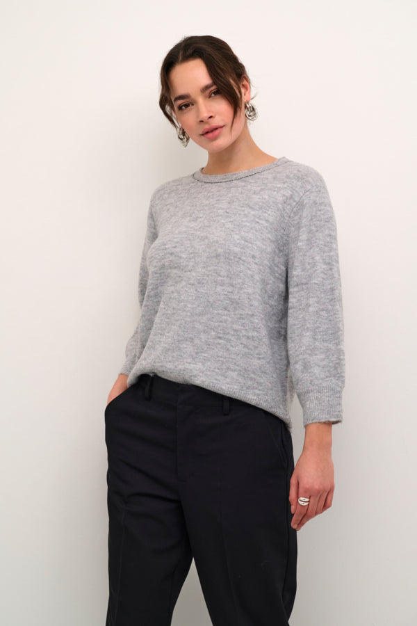 Kameridith Jumper in Grey Melange