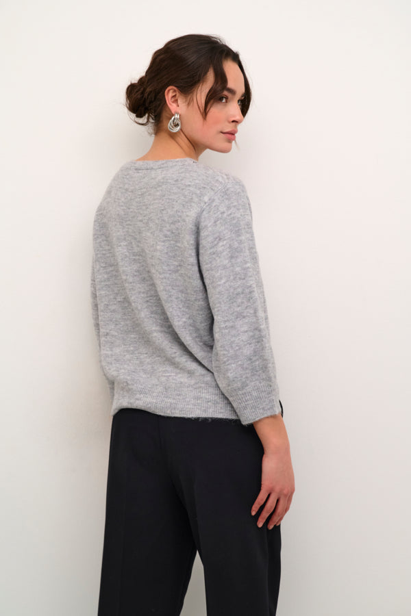 Kameridith Jumper in Grey Melange