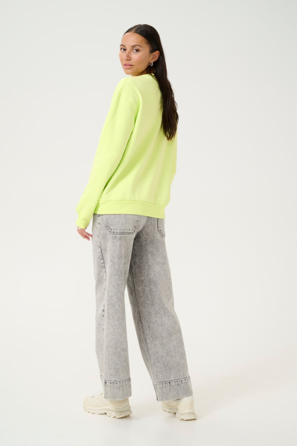 KAviola Sweatshirt in Lettuce Green