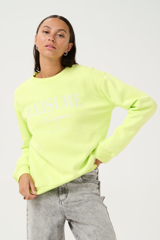 KAviola Sweatshirt in Lettuce Green