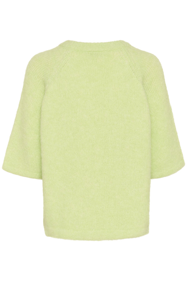 KAemilie V-neck Jumper in Lettuce Green