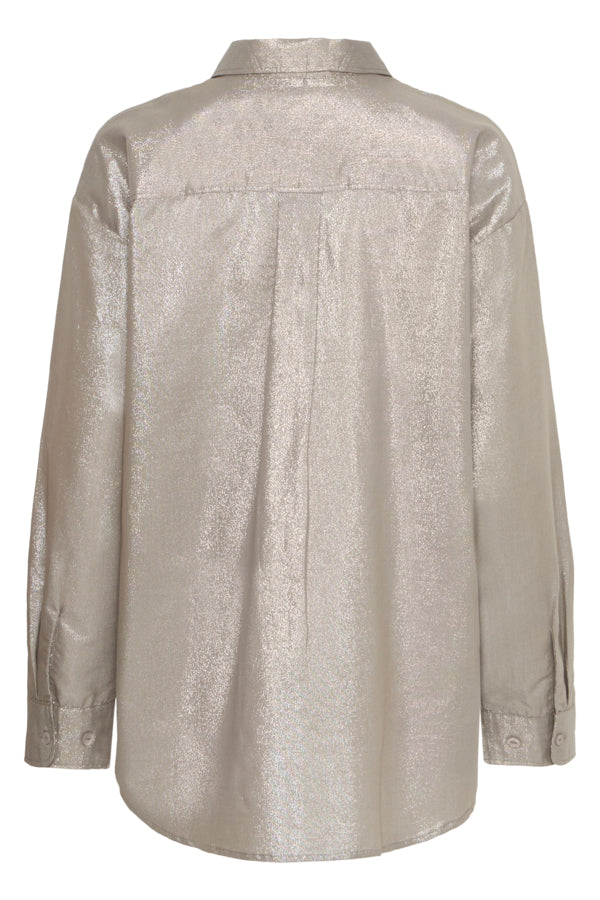 IHHOULO Shirt in Champagne Silver