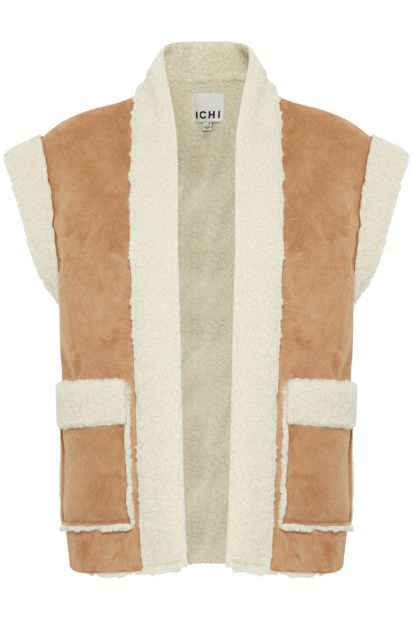 IHGIZORA Gilet in Tiger's Eye