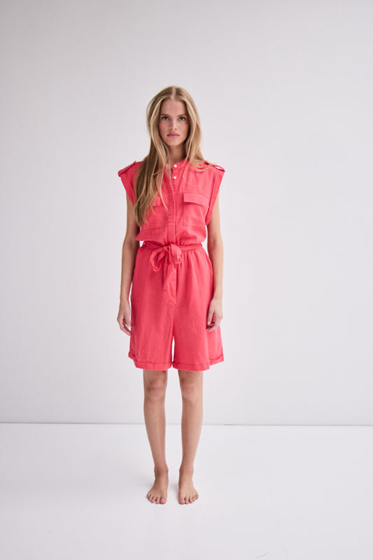 IHLINNO Playsuit in Geranium