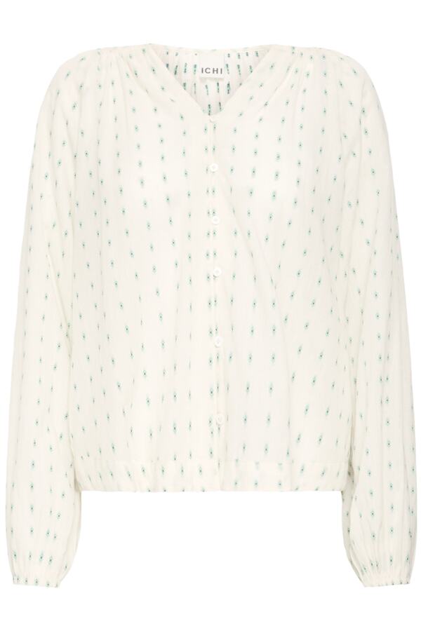 IHDOTSE Shirt in Green Dobby