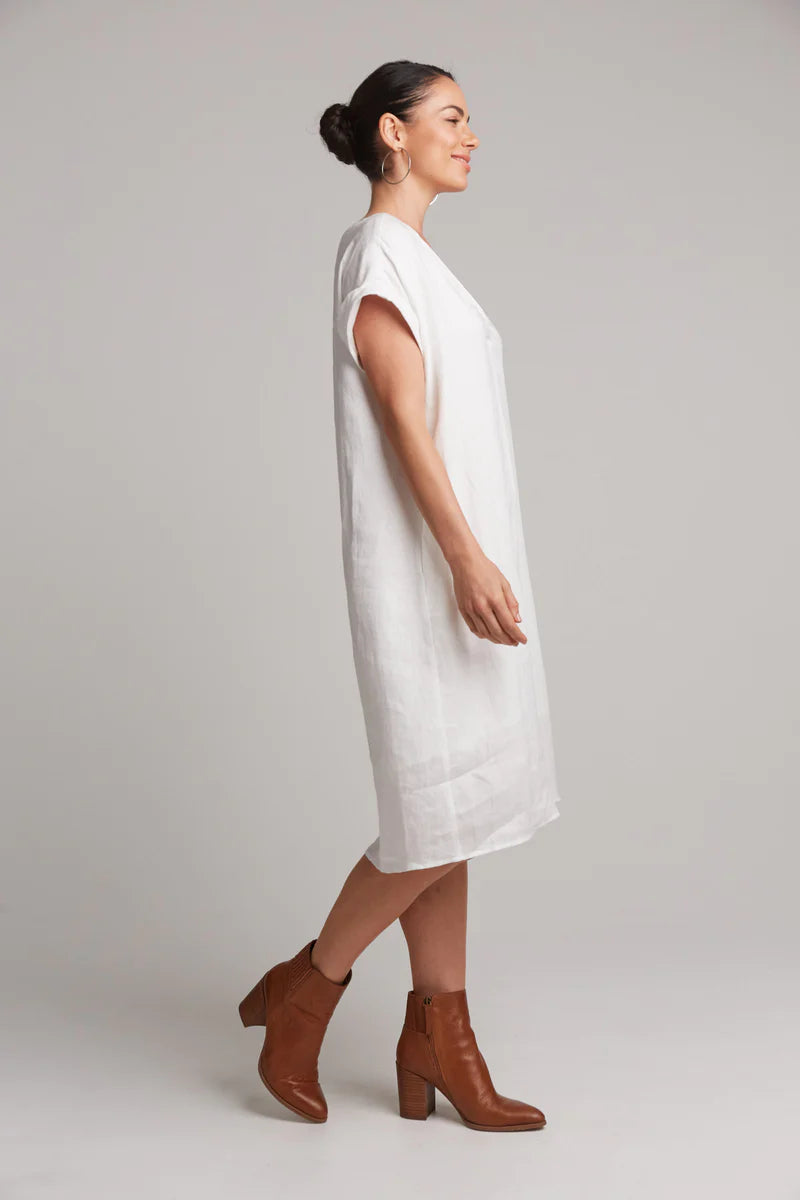 Studio Dress in Salt