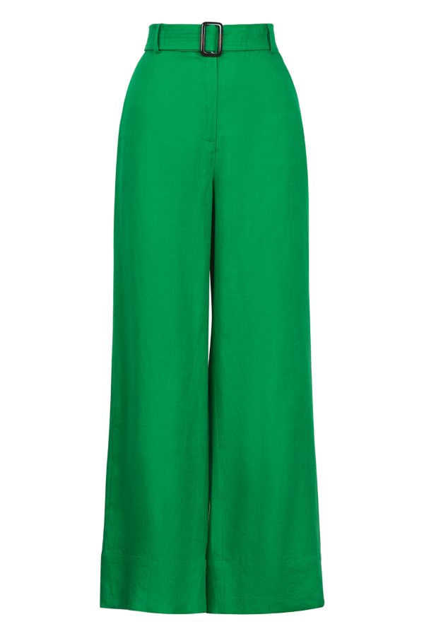 Halcyon Trousers in Emerald Green