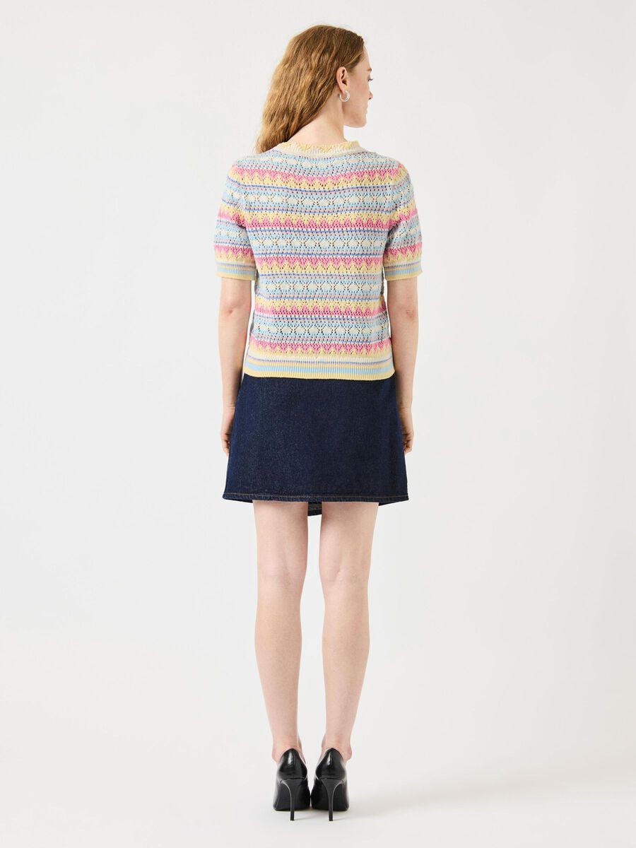 YASMULTA SS KNIT TOP S.