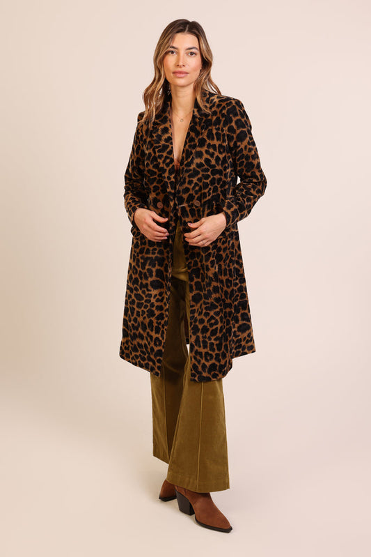 Anarchy Coat in Leopard