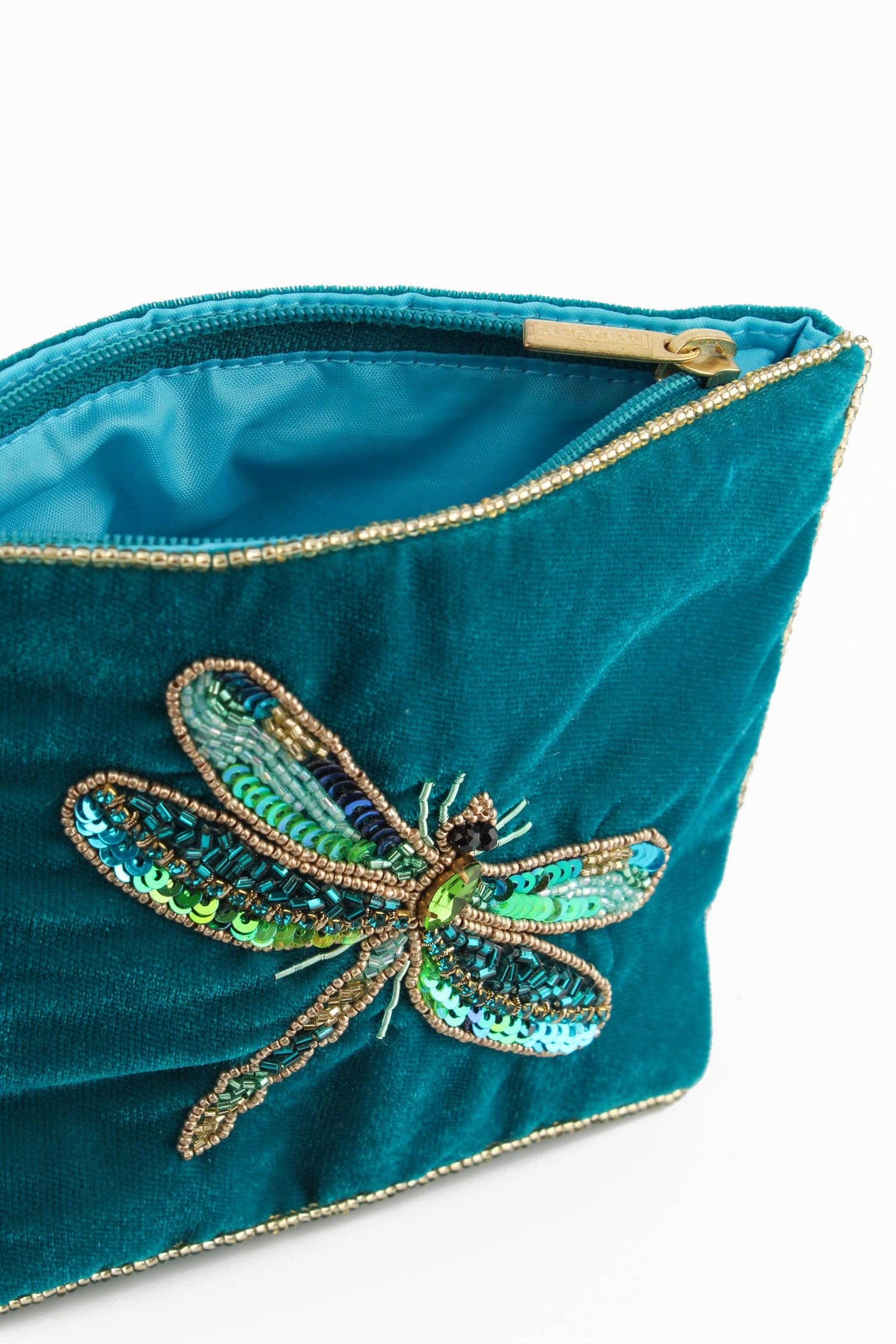 Blue Dragonfly Small Pouch