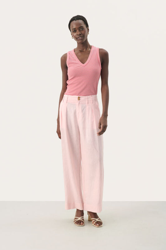 Nanati Trousers in Lotus Pink