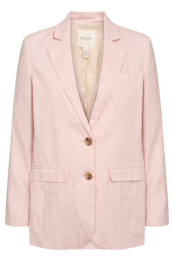 Nyan Blazer Jacket in Lotus Pink