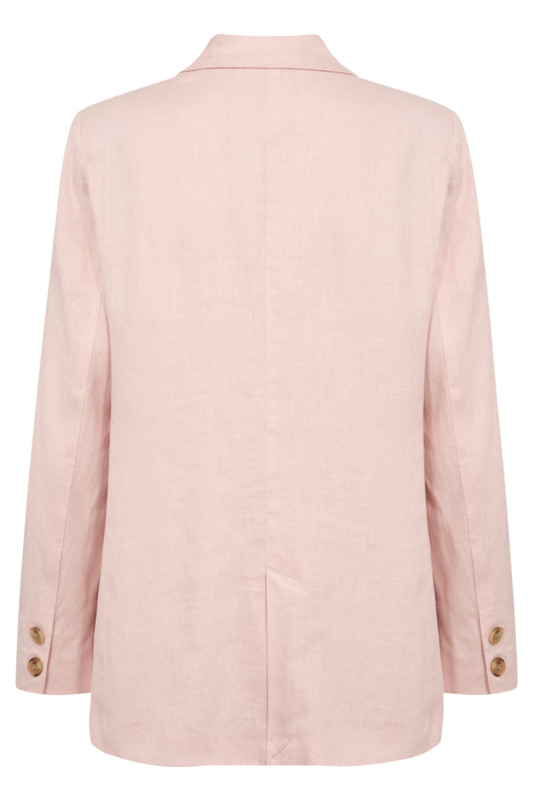 Nyan Blazer Jacket in Lotus Pink