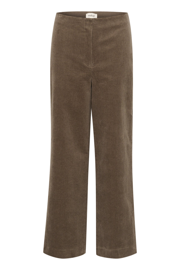 SLHelle Trousers in Morel Brown