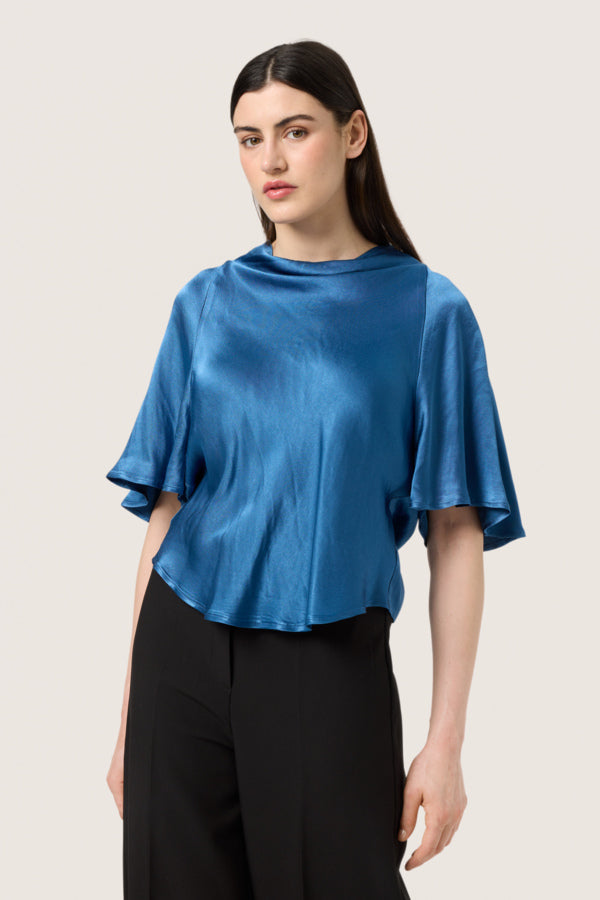 SLMilu Katherine Blouse in Ensign Blue