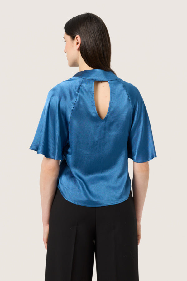 SLMilu Katherine Blouse in Ensign Blue