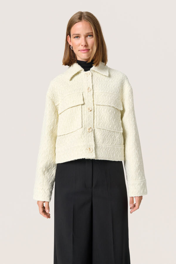 SLMaree Short Jacket in Whisper White