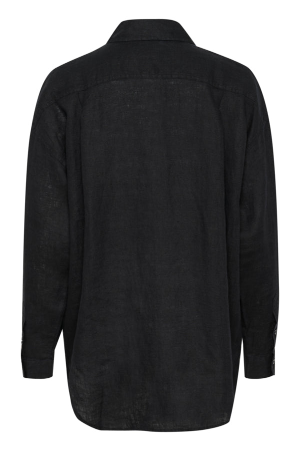 SLCelian Long Sleeved Shirt in Black