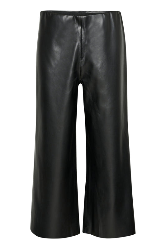 DowieSZ Coated Trousers in Black