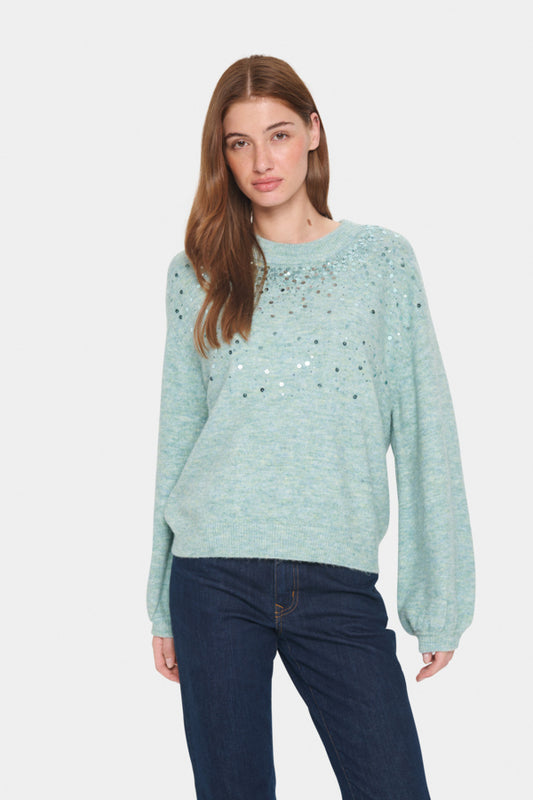 BarbelSZ Jumper in Blue Surf