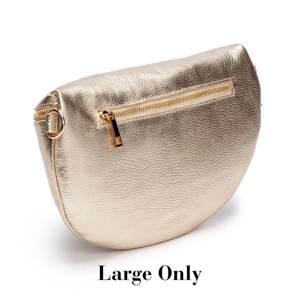 Large Sling Bag in Gold