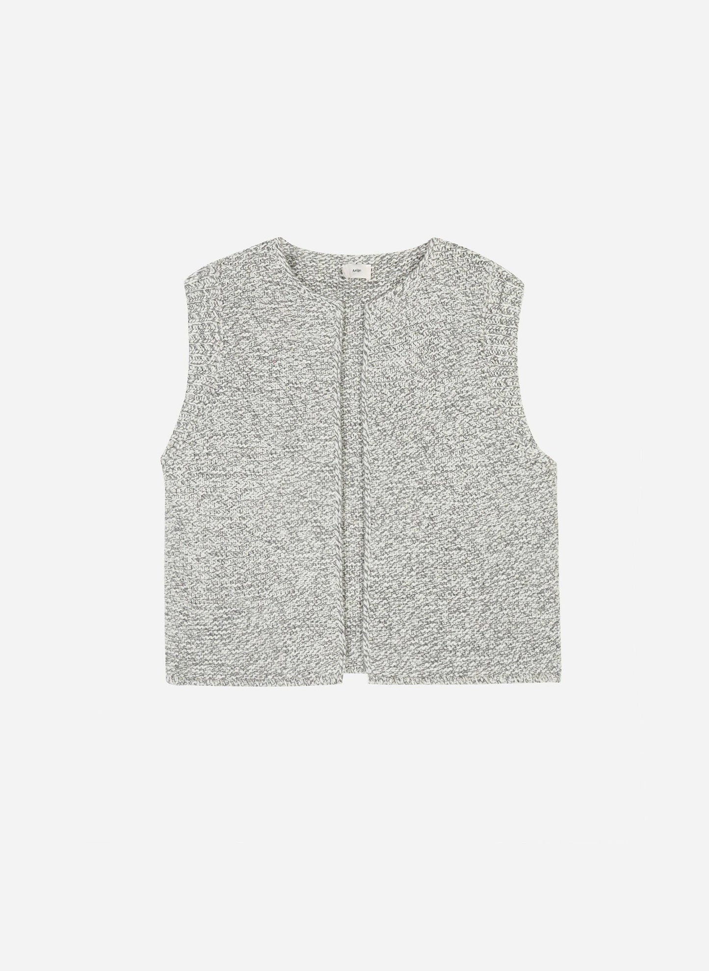 Legringou Sleeveless Cardigan in Grey