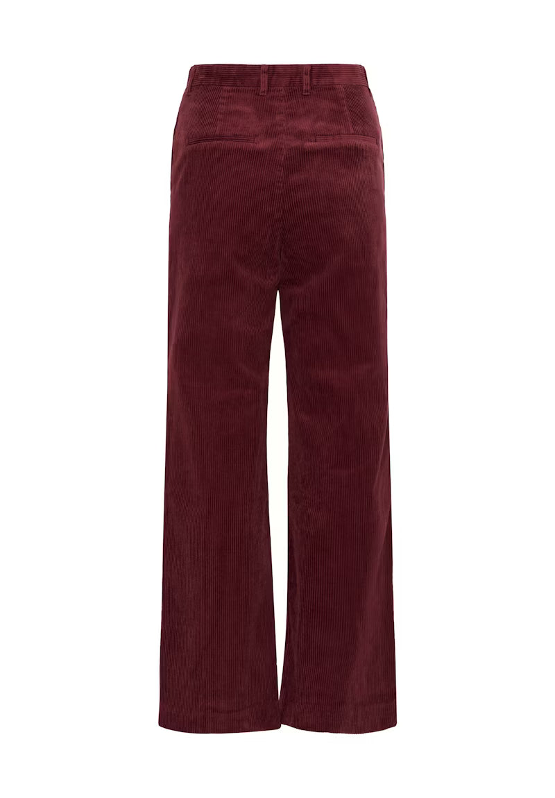 ClarissiPW Wide Leg Pants in Claret