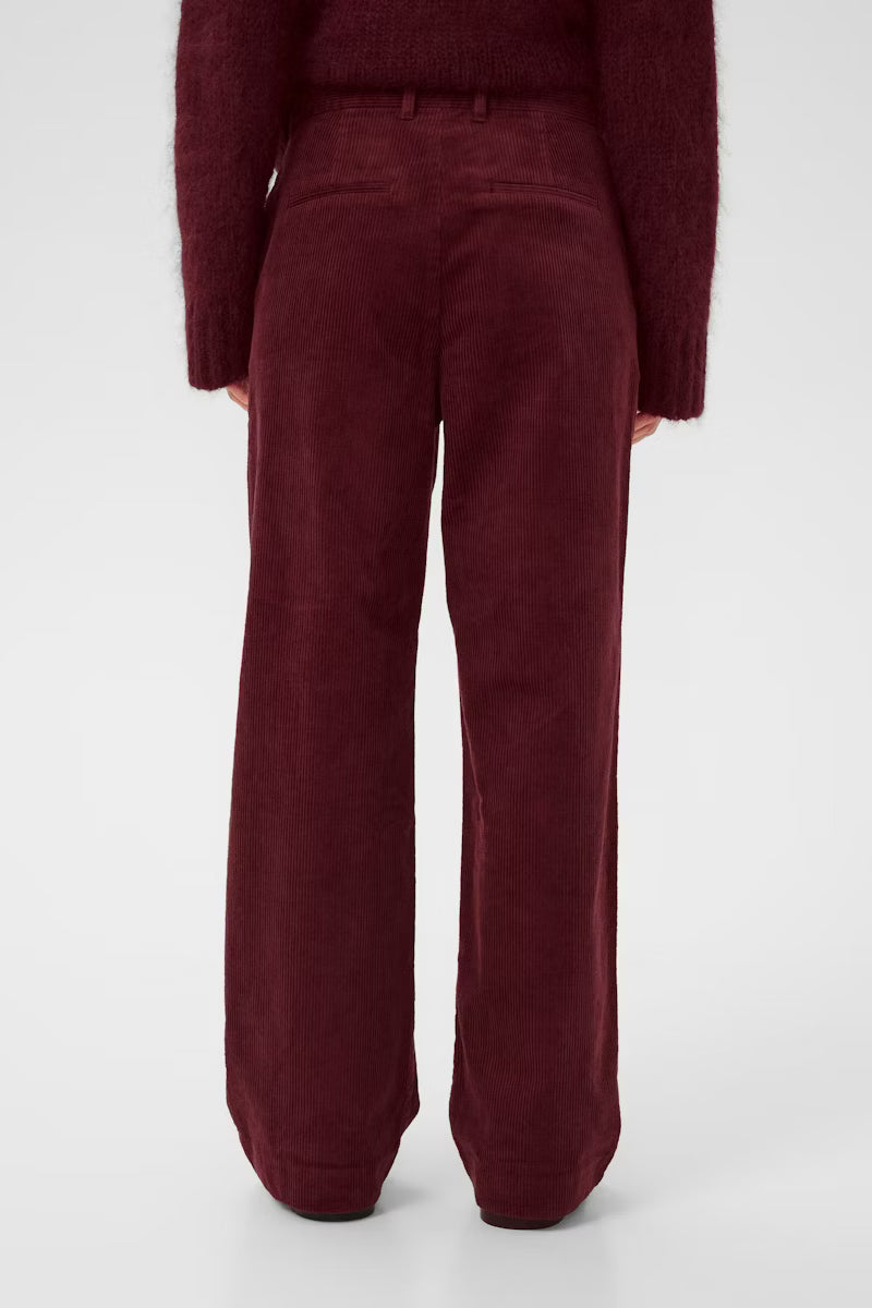 ClarissiPW Wide Leg Pants in Claret
