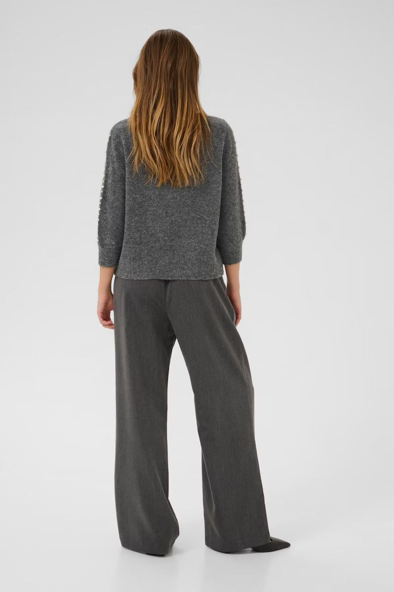 KAbetty Pullover in Grey Melange