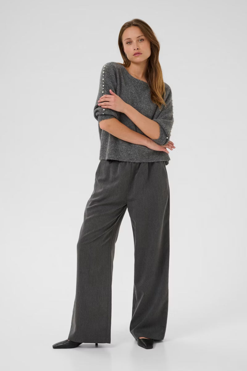 KAbetty Pullover in Grey Melange