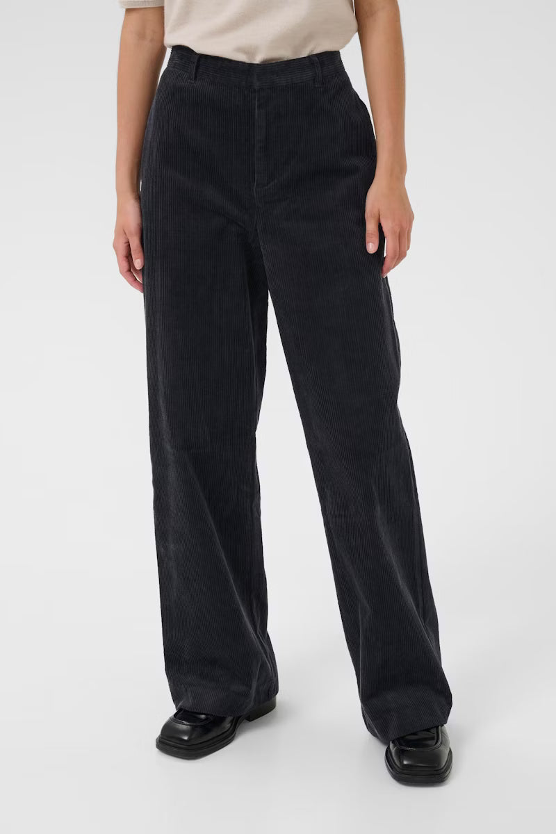 ClarissiPW Wide Leg Pants in Dark Navy