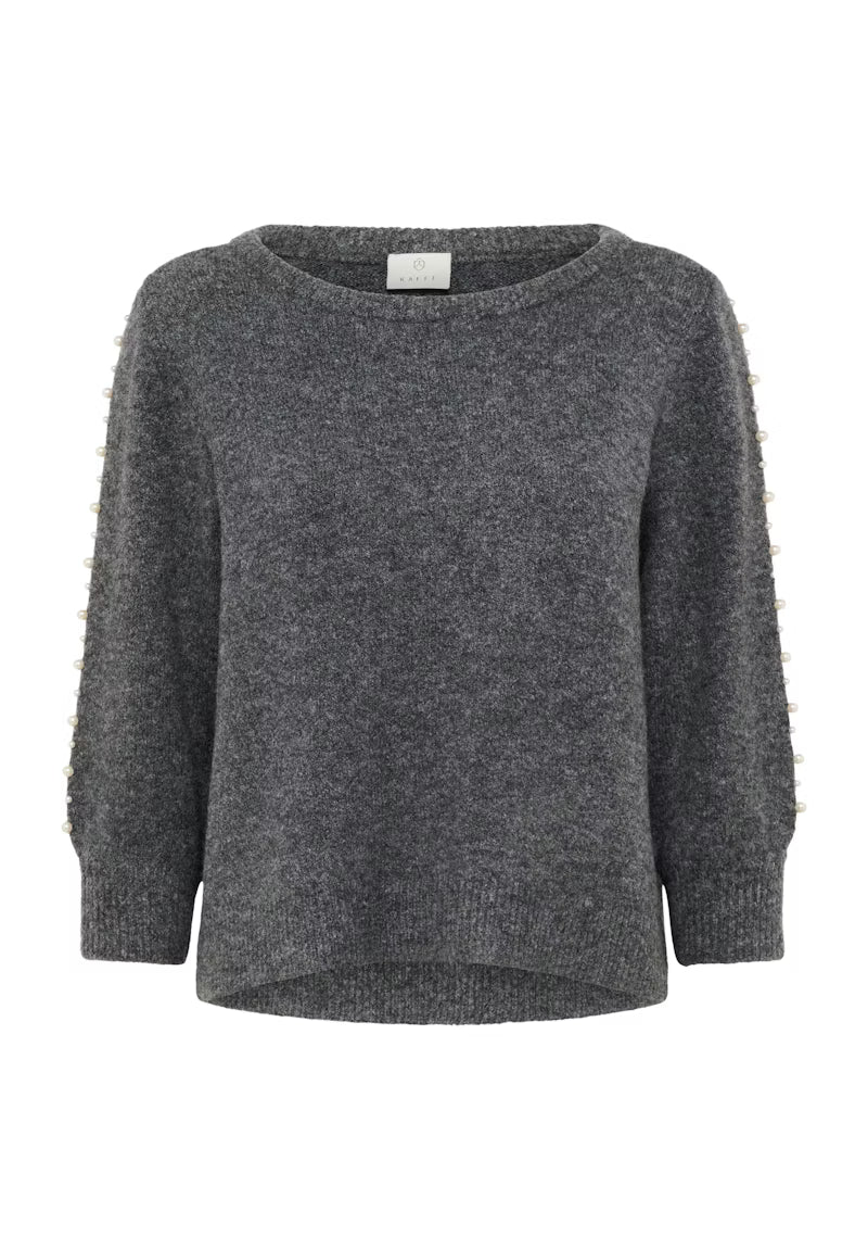 KAbetty Pullover in Grey Melange