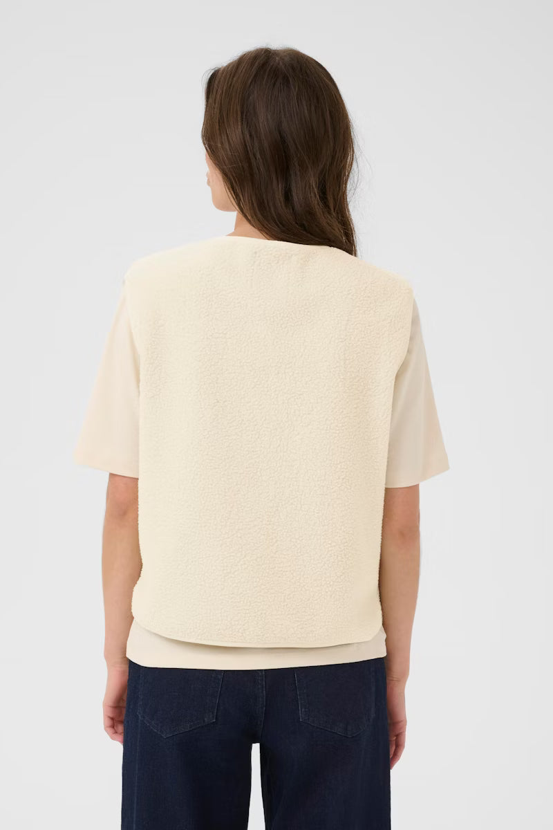 SignyPW Waistcoat in Oatmeal