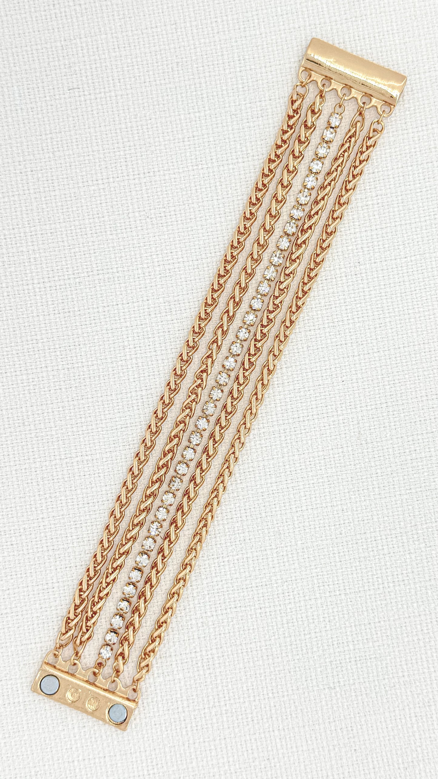 Gold Multi Chain Bracelet