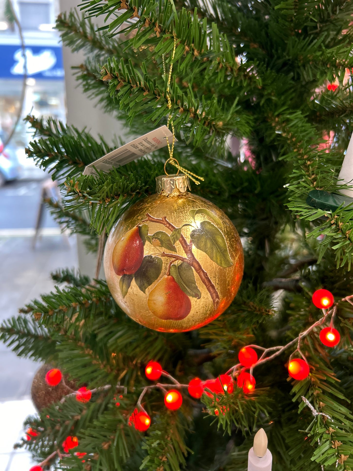 Antique Glass Bauble