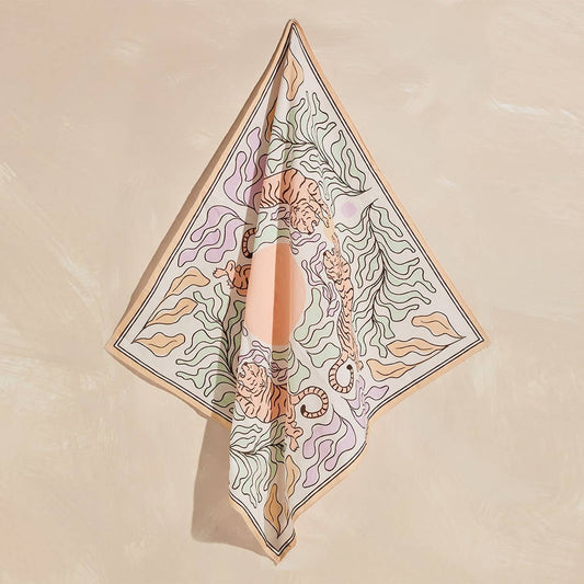 The Tigress Square Scarf