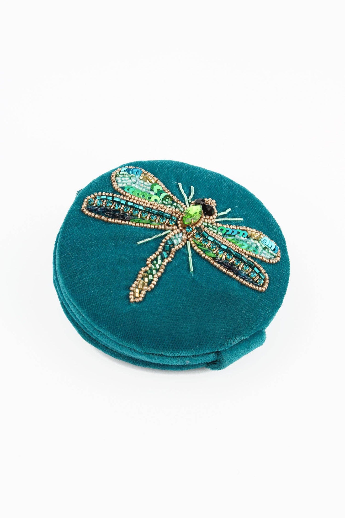 Blue Dragon Fly Compact Mirror