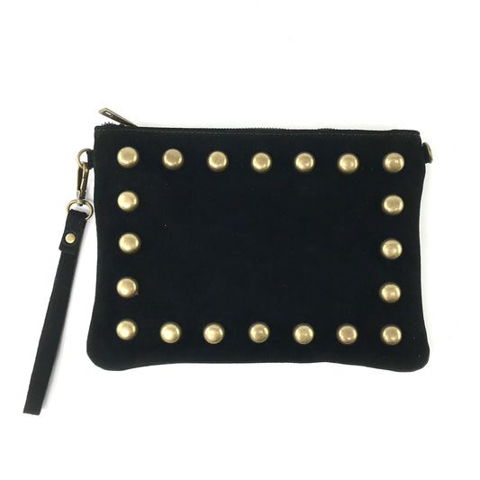 Maxi Clutch with Wrist and Shoulder Strap