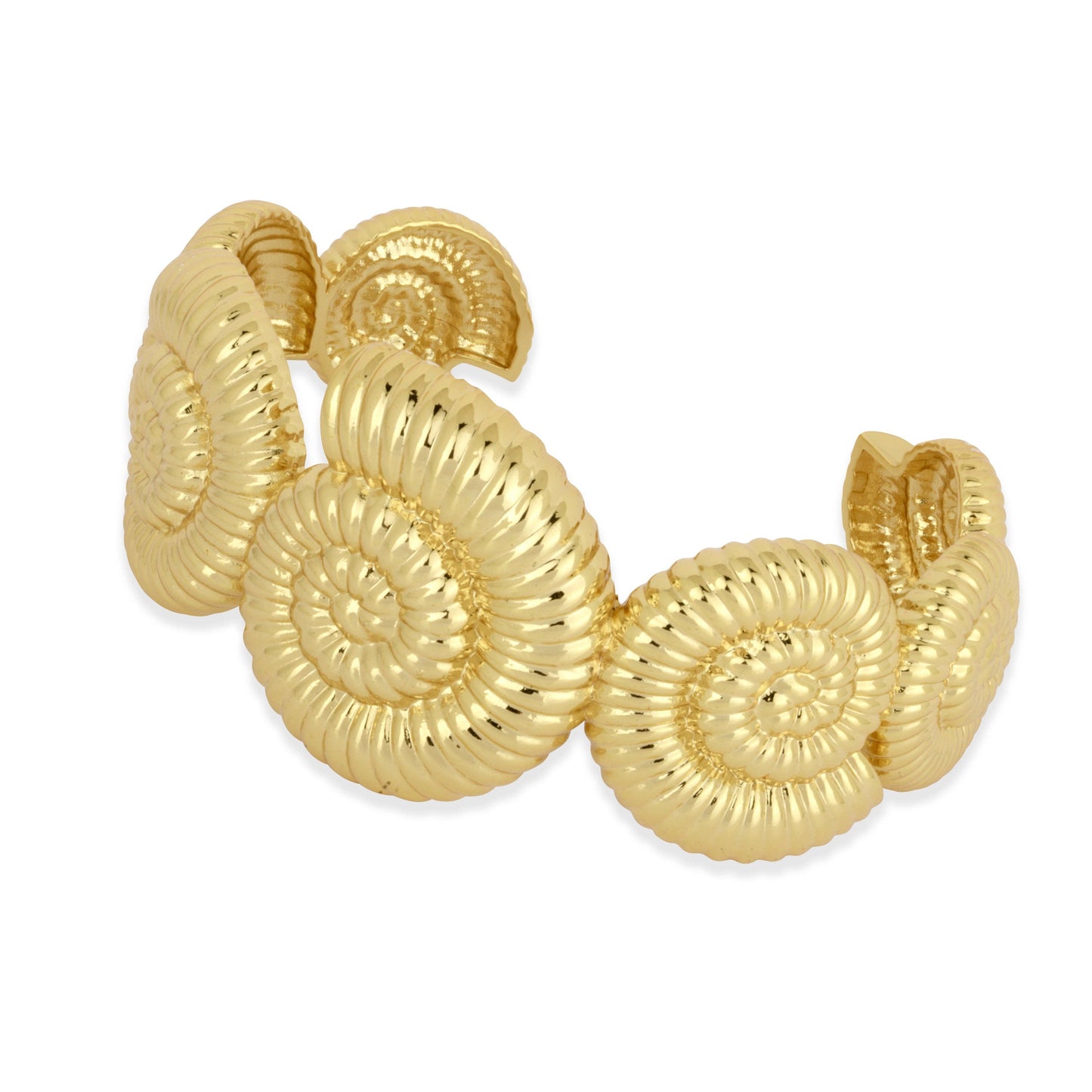 Ocean Shores Gold Shell Cuff
