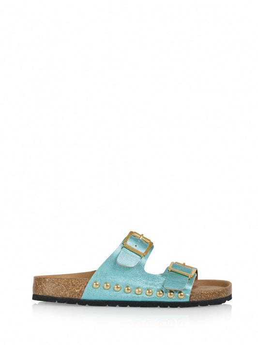 MALIBU In Metallic Aqua