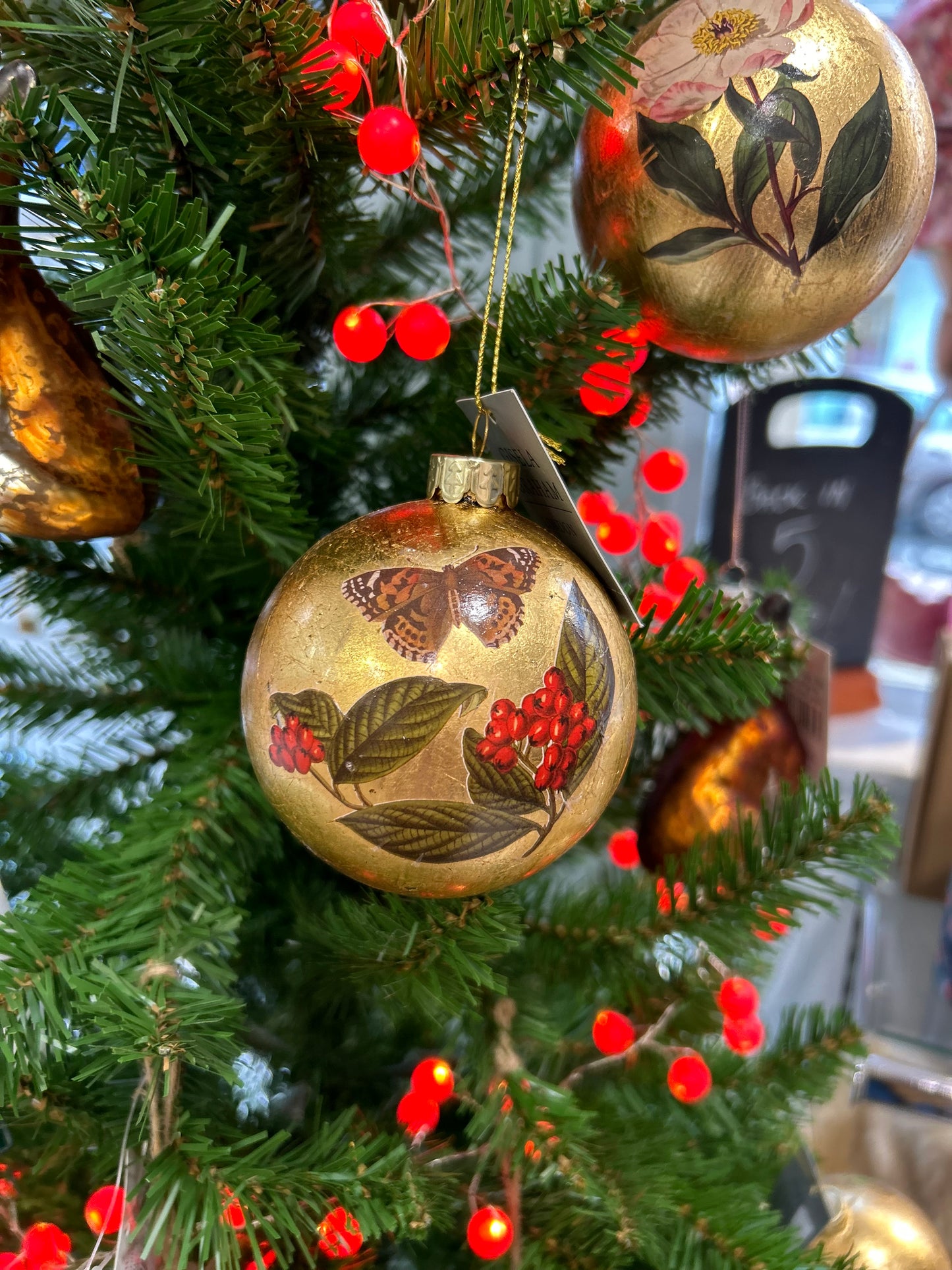 Antique Glass Bauble