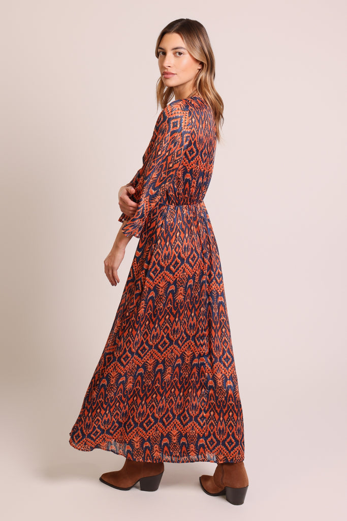 Millie Dress in Rust