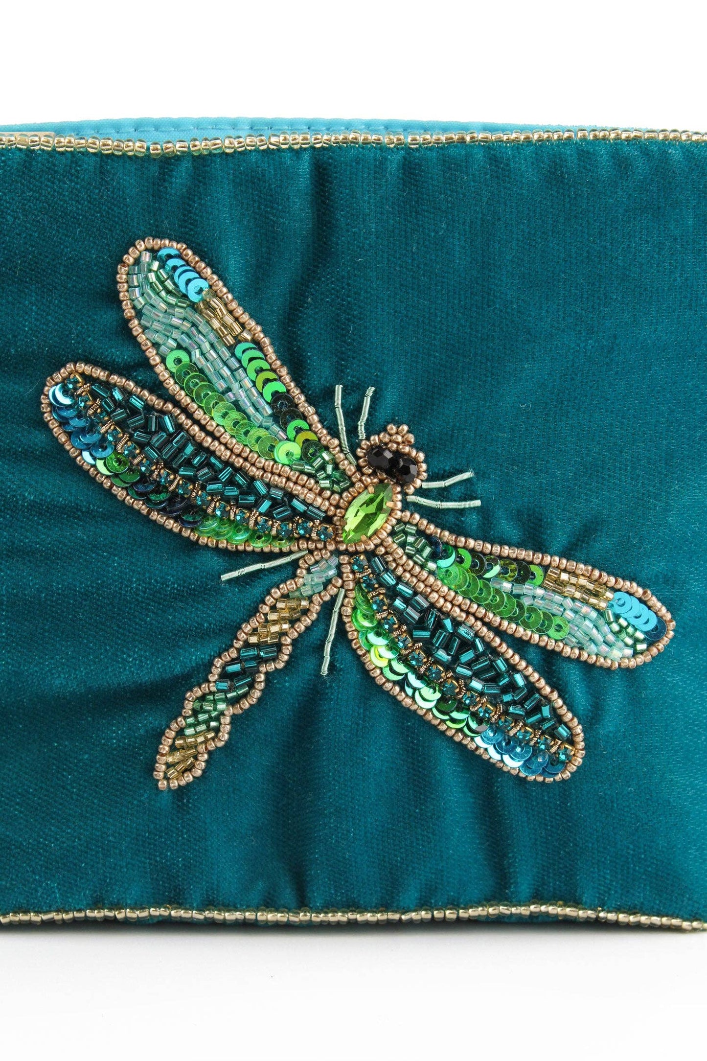 Blue Dragonfly Small Pouch