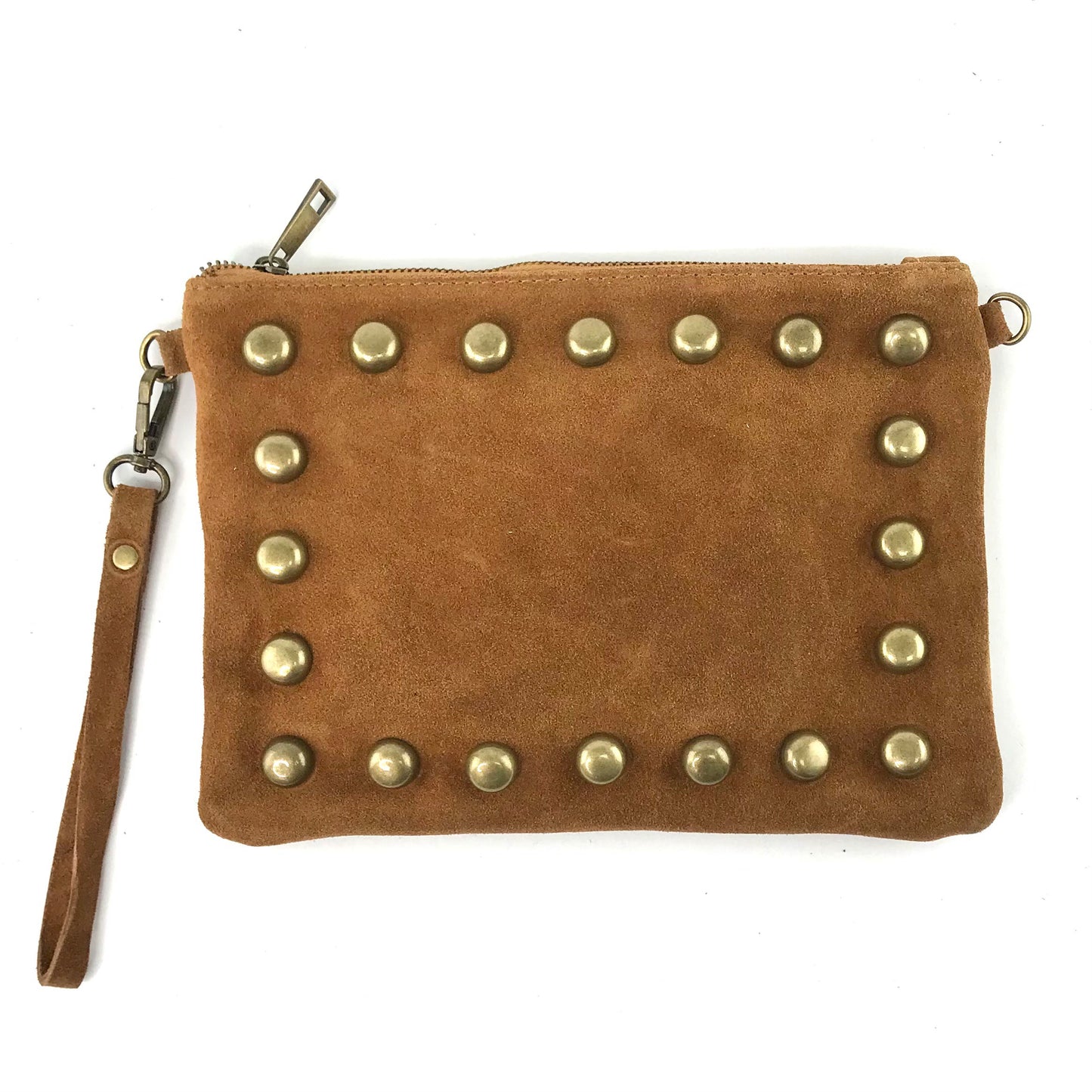 Maxi Clutch with Wrist and Shoulder Strap