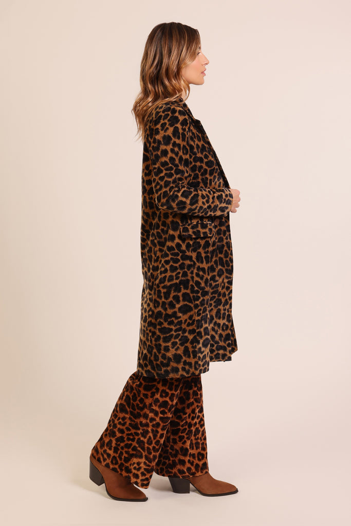 Anarchy Coat in Leopard
