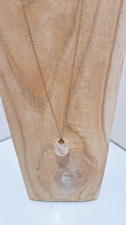 Long Flying Seeds Necklace