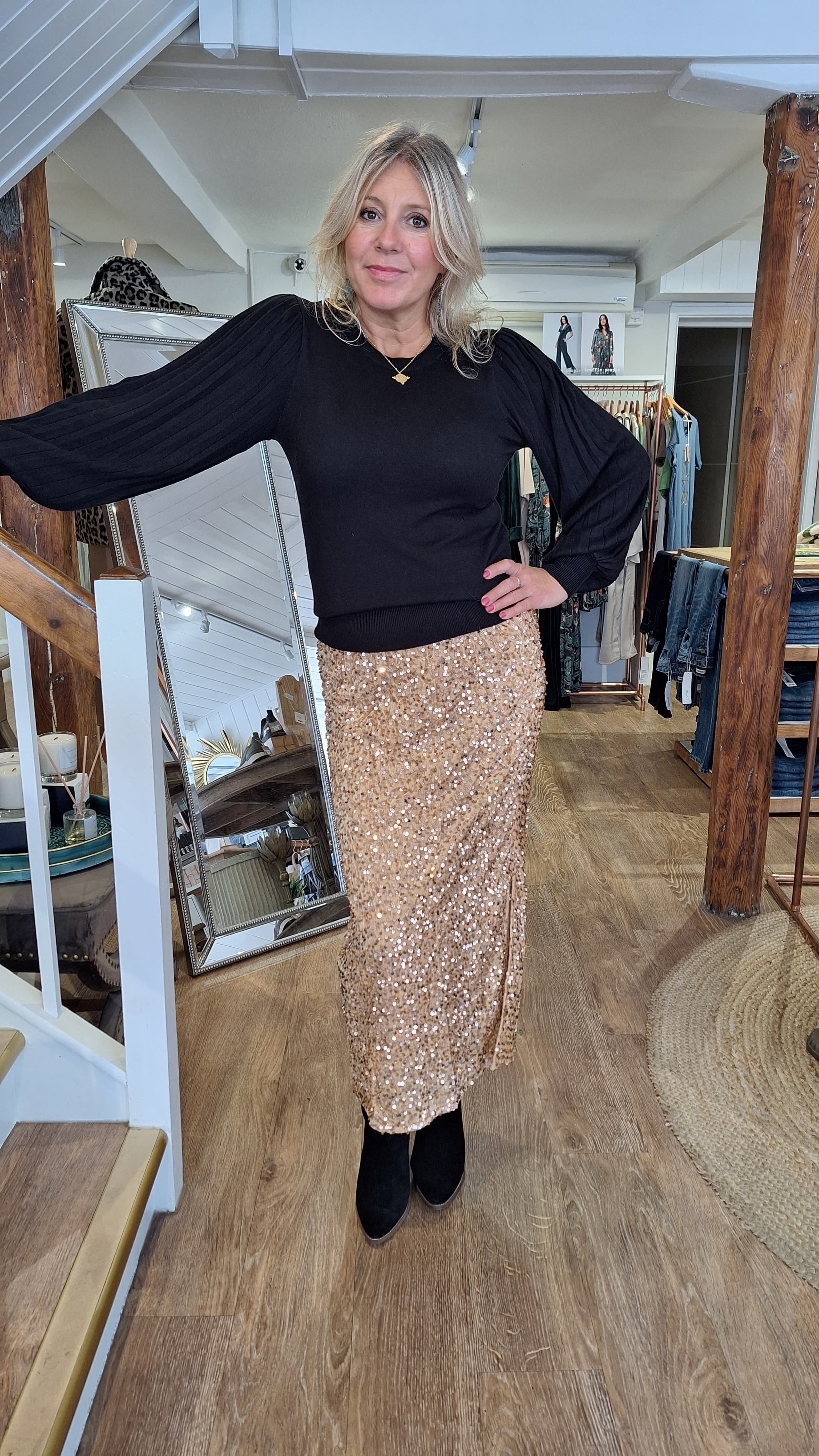 Midi skirt plus size sequin skirt hotsell